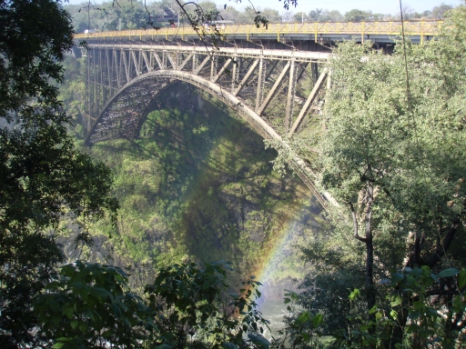 the bridge to Zambia