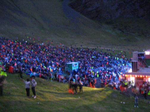 the brekka, full of people