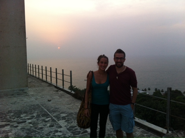 Me and my UN FAO couch surf host