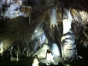 Punkva cave in Moravsky Kras