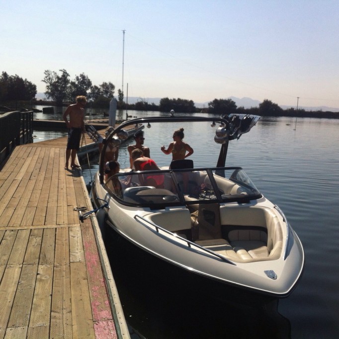 boating on the Delta