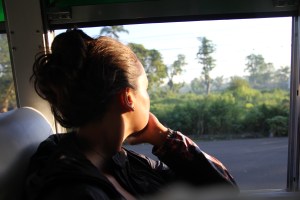 busride at sunrise
