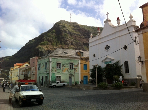 the colonial town of Ribeira Grande