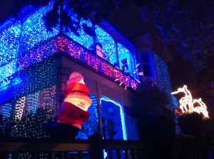 Franklin street christmas lights