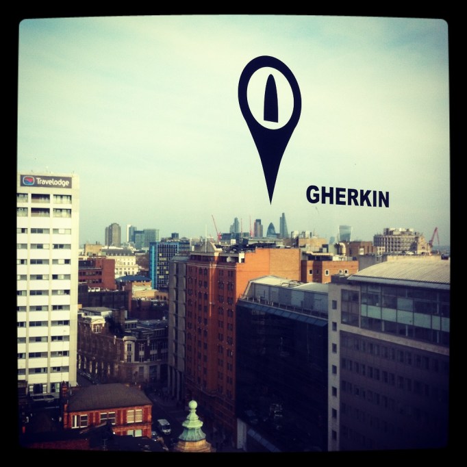 at the google office