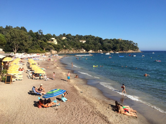 soaking up some Mediterranean sun