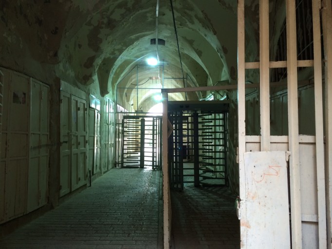 a checkpoint in Hebron