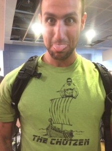 the groom-to-be, Chotzen