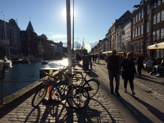 Nyhovn near sunset time