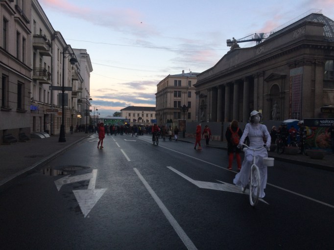 there's always entertainment on the road