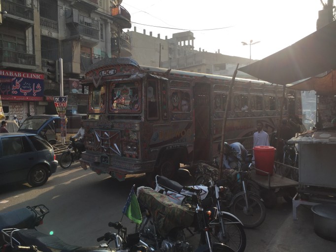 buses in Karachi are a piece of art
