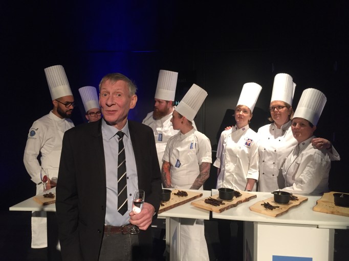 Dad at his birthday Gala Dinner